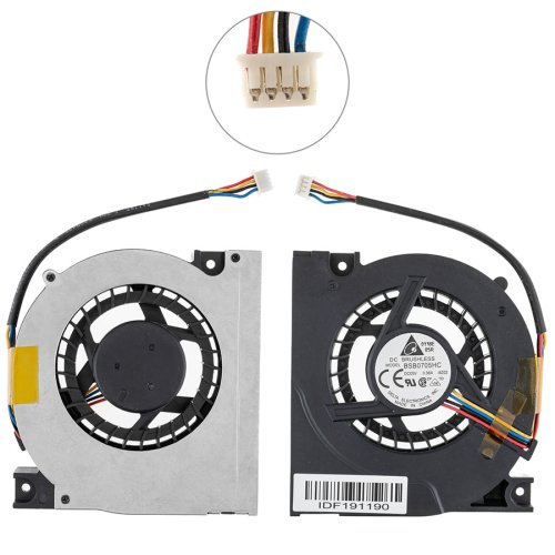 Кулер для ноутбука ASUS F5/F5R/X50/X50Q/X50Z/X50M/X51/X53/X61/A9T/A94/F50SL 5V 1.5W 4pin SUNON Original