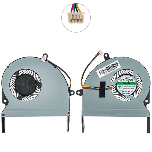 Кулер (вентилятор) для ноутбука ASUS X401A, DC 5V 0.40A, 4pin, KSB0705HB-CA29/13GN3O10P050-1 Original
Сумісні моделі: ASUS X401A