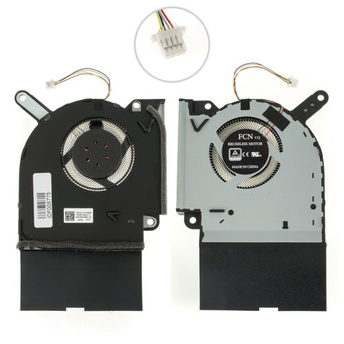 Кулер GPU 5V 4pin для ASUS G531GU/G531GD/G531GW/G531GV (вентилятор) Original