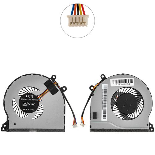 Вентилятор ноутбука Lenovo IdeaPad 310-15ISK/IKB, 510-15ISK/IKB, 5pin (5F10L35775) Original