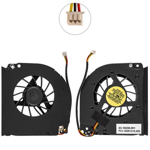 Кулер (вентилятор) для Acer Extensa 5220/5420/5610/5620/7220/7620 5V 0.5A 3pin Original