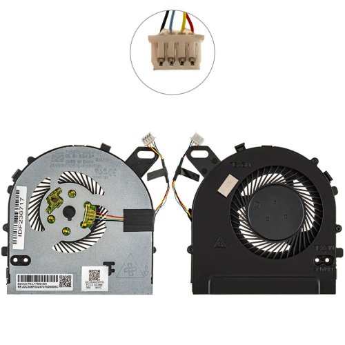 Вентилятор (кулер) для Dell Vostro 15 5468/5568, Inspiron 7560, W0J85 Original