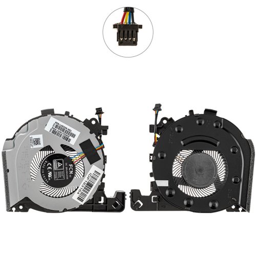 Вентилятор (кулер) CPU 4pin для HP Pavilion Gaming 15-cx000, L20335-001 Original