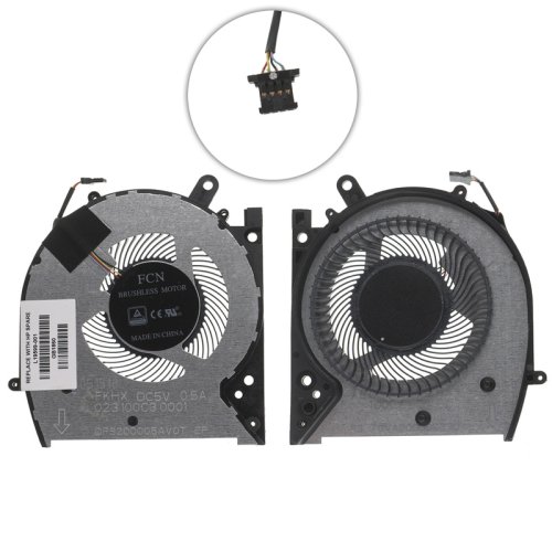 Вентилятор (кулер) HP Envy 13-AQ/13-AR/13-AG, 4pin, L19599-001 Original