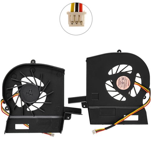 Уцінка: кулер SONY VGN-CS/PCG-3C/PCG-3E (DQ5D566CE01/UDQF2JR02CQU), злом кріпл.