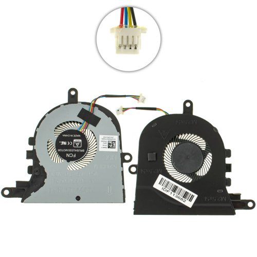Вентилятор (кулер) для Dell Inspiron 3580/3581/3584/3593/5570/5575, 4pin 0FX0M0 Original