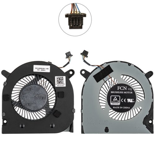 Вентилятор (кулер) CPU для Dell G3 15 3590, 4-pin, 04NYWG Original