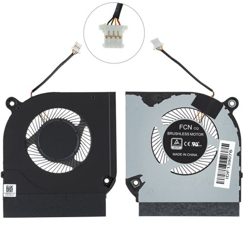 Вентилятор GPU з кришкою 4pin для Acer Nitro 5 AN517-52/AN515-44/AN515-55 23.Q7KN2.002 Original