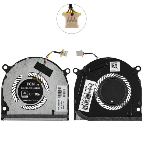 Вентилятор (кулер) HP Envy x360 15-DS/15-DR/15M-DS GPU, DC5V 0.5A 4pin L53542-001 Original