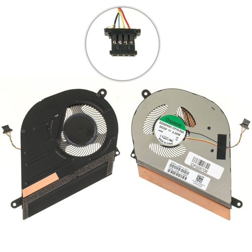 Кулер для HP Chromebook x360 14-DA, 5V 2.25W, 4pin, L36913-001 (сумісн. 14-DA) Original