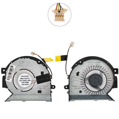 Кулер HP ENVY x360 15-BP/15M-BP/15-BQ/15M-BQ, 924348-001/924349-001 Original