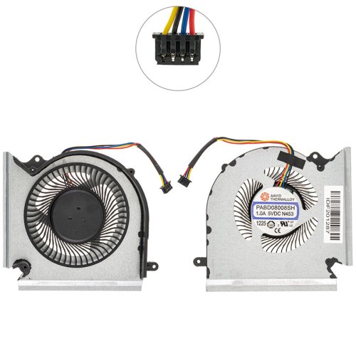 Вентилятор (CPU+VGA) для ноутбуків MSI GE66/GL66/GP66 MS-1541/MS-1542, кулер Original