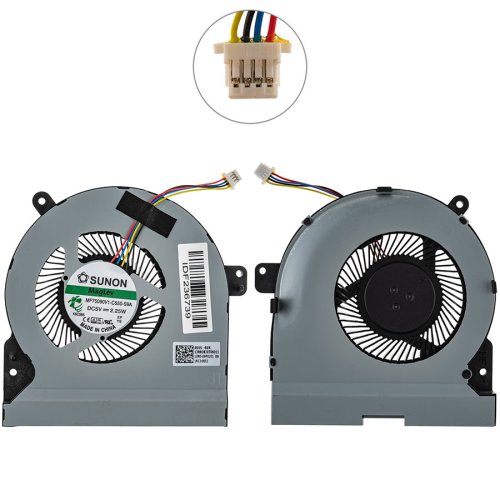 Вентилятор (GPU) для ноутбука ASUS GL502VS/GL502VM, 14 мм, 13NB0BJ0T06011, кулер Original