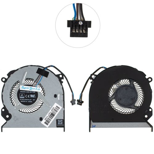 Вентилятор (GPU) для ноутбука Xiaomi Mi Ruby 15.6, 4pin, FCN 0FL250000H/DFS531005PL0T Original