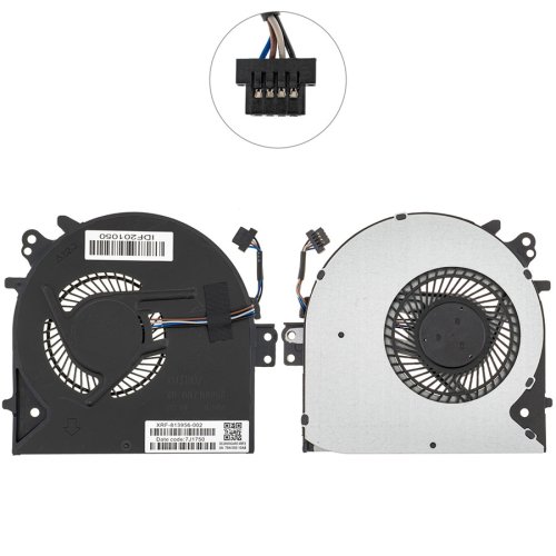 Кулер (вентилятор) 4pin для HP ProBook 450 G5/455 G5/470 G5 (L00843-001)