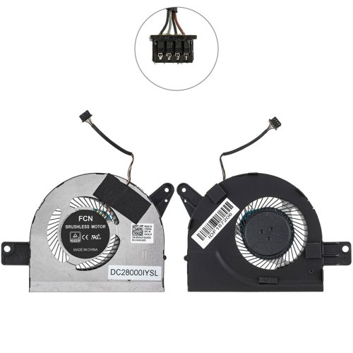 Вентилятор (кулер) для Dell Latitude 5580/5590, 09VK27, EG50050S1-CA90-S9A Original