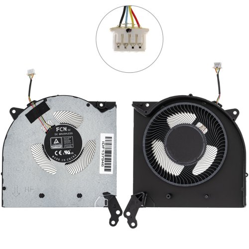 Вентилятор CPU для Lenovo Legion 5-15ACH6H/5-17ACH6H, DC 10V DFSAL12E064860 Original