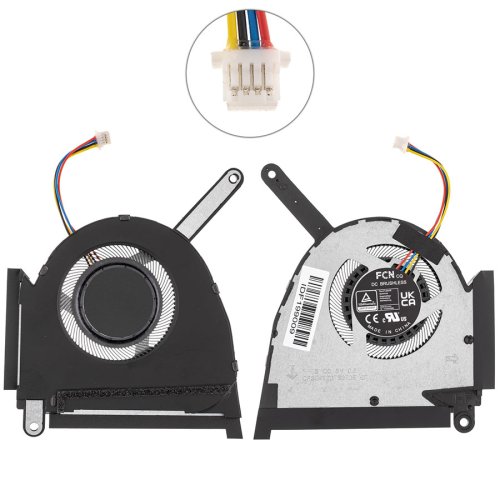 Вентилятор (CPU fan) для ноутбука ASUS TUF Dash F15 FX517ZC/FX517ZE 13NR0950P01011 Original