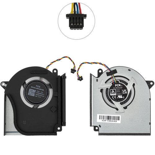 Вентилятор CPU 12V для ноутбука ASUS ROG Strix G16 G614JV (13NR0D90P07011) Original