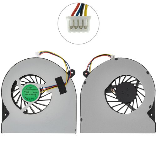 Уцінка: вентилятор (GPU) ASUS G750JS 5V, кулер 13NB04M1P01011, злом. вухо