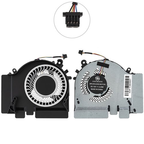 Вентилятор CPU 12V 4pin для ноутбука Xiaomi GameBook 15.6 (сумісн.: GameBook 15.6)