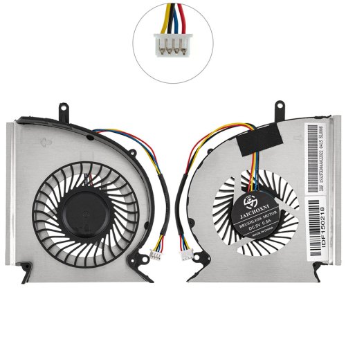 Вентилятор GPU для ноутбука MSI GE75/GP75/GL75, кулер PAAD06015SL-N417