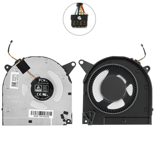 Вентилятор CPU 12V для ноутбука Lenovo Legion S7-15IMH5 (кулер) Original