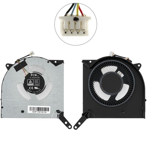 Вентилятор CPU 10V для ноутбука Lenovo Legion 5 Pro 16ACH6H (кулер) Original
