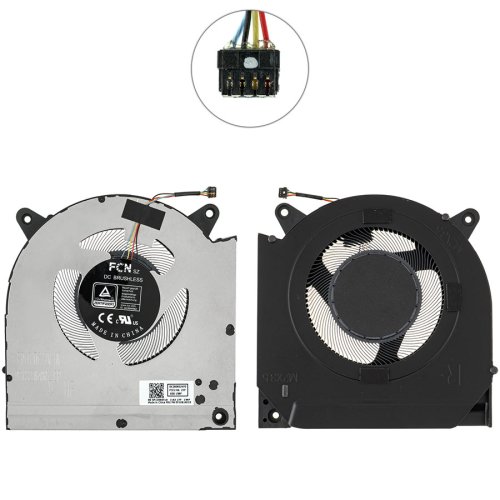 Вентилятор GPU 12V для ноутбука Lenovo Legion S7 16IAH7 (кулер) Original