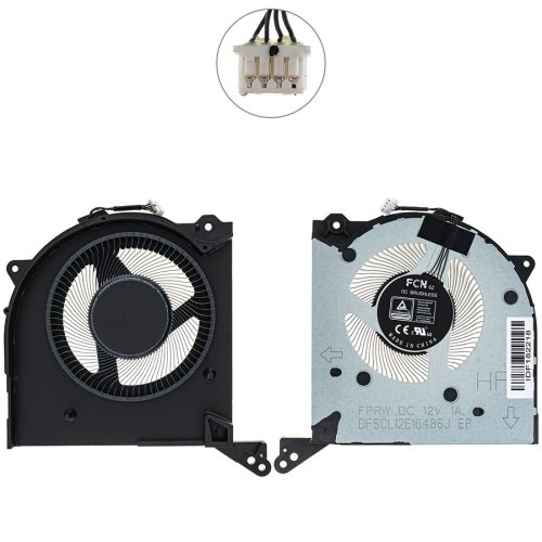 GPU вентилятор (кулер) 12V для ноутбука Lenovo Legion 7 16IAX7 Original