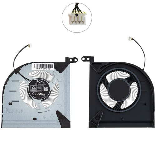 Вентилятор GPU 12V для ноутбука Lenovo Legion S7 16APH8 (кулер) Original