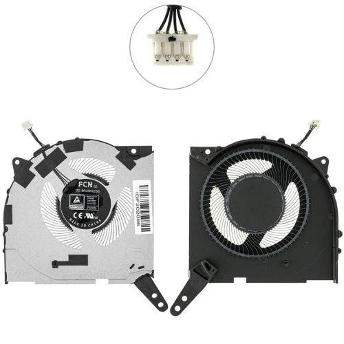 Вентилятор CPU 12V для ноутбука Lenovo Legion 5 15ARP8 (кулер) Original