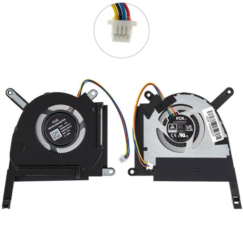 Вентилятор GPU для ноутбука ASUS FA507RE/FX507ZE/FX507ZC 5V 13NR08Y0T01011 (кулер) Original