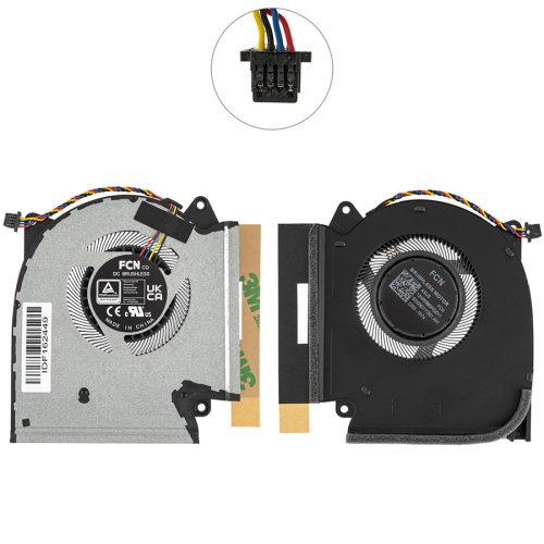 Вентилятор (GPU) для ноутбука ASUS G513RM/G513RS/G713RS 12V 13NR0880P02011 Original