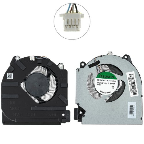 Вентилятор (GPU) для ноутбука HP Victus 16‑E, 60W, кулер, сумісн. 16‑e0000…16‑e9999 Original