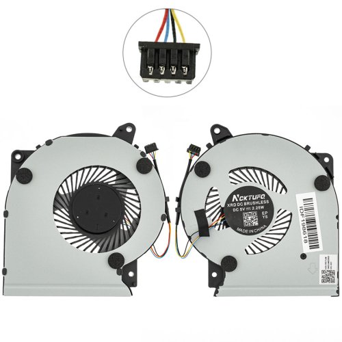Кулер (CPU Fan) для ASUS X409UA/X409FA/X409UJ/X509FA/X509FB/X509UB 13NB0MT0T01311