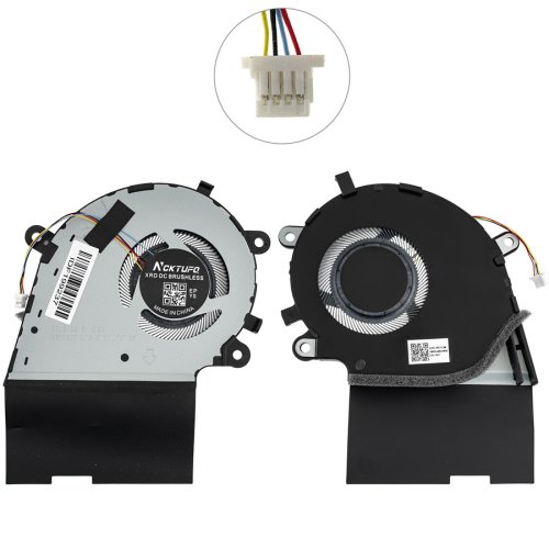 Вентилятор (кулер) CPU для ноутбука ASUS G531GU/G531GD/G531GW/G531GV, 5V, 4pin