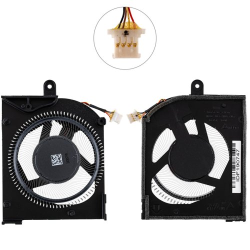 Оригінальний вентилятор для ноутбука ACER (PT516-51), CPU (металеві лопаті)