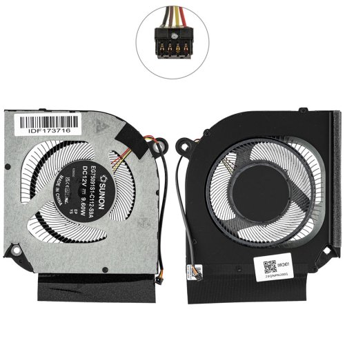 Оригінальний вентилятор для ноутбука ACER (PHN18-71), 12V, CPU