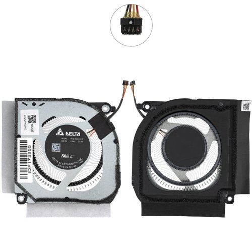 Оригінальний вентилятор для ноутбука ACER (PHN14-51), 12V, GPU