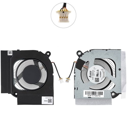 Оригінальний вентилятор для ноутбука ACER (AN515-58, AN517-55), 12V, CPU