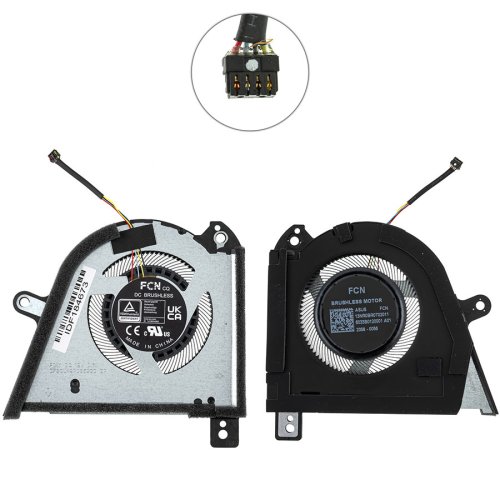 Вентилятор CPU 12V для Asus ROG Zephyrus M16 GU604VI/GU604VY (FAN) Original