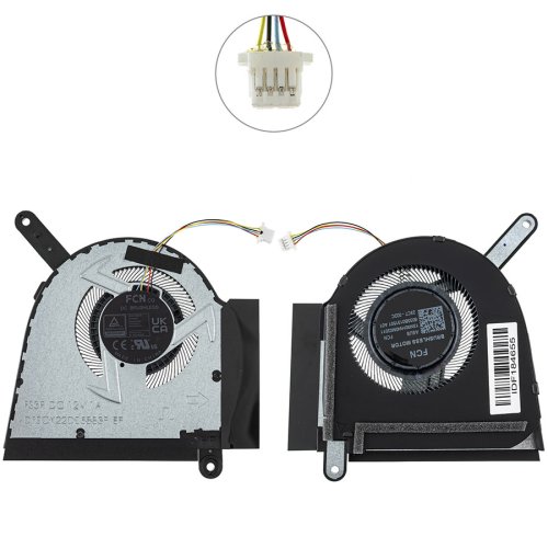 Вентилятор GPU для Asus TUF Gaming A16 FA607PV/FX607JV, DC 12V 1A Original