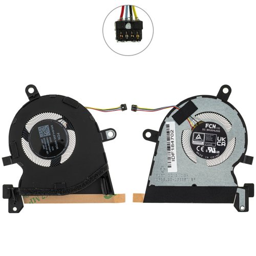 Вентилятор CPU для ноутбука Asus ROG Flow X13 GV302XA/GV302XI, 5V 0.8A Original