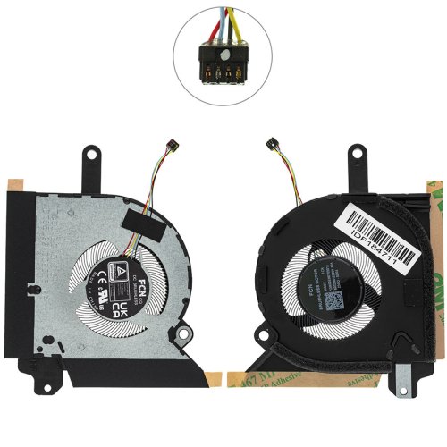 Вентилятор GPU 5V 0.8A для Asus ROG Flow X13 GV302XA/GV302XI (ноутбук) Original