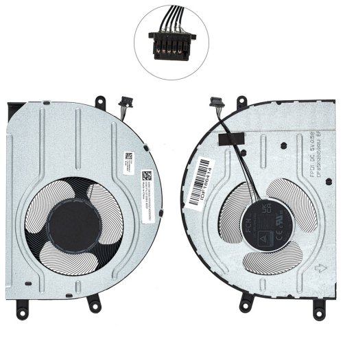 Вентилятор CPU для ноутбука Lenovo Flex 7 14IAU7/14IRU8 (кулер) Original
