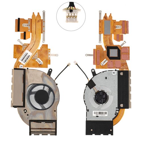 Оригінальний вентилятор для ноутбука ACER (A14-51GM) (кулер+радіатор)