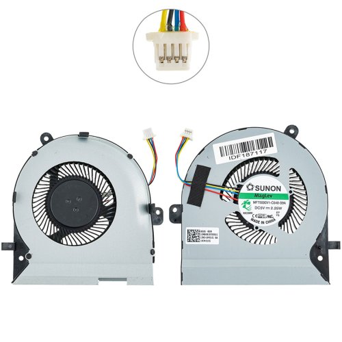 Вентилятор CPU для ноутбука Asus ROG Strix GL502VS/GL502VY, товщина 14 мм, Original