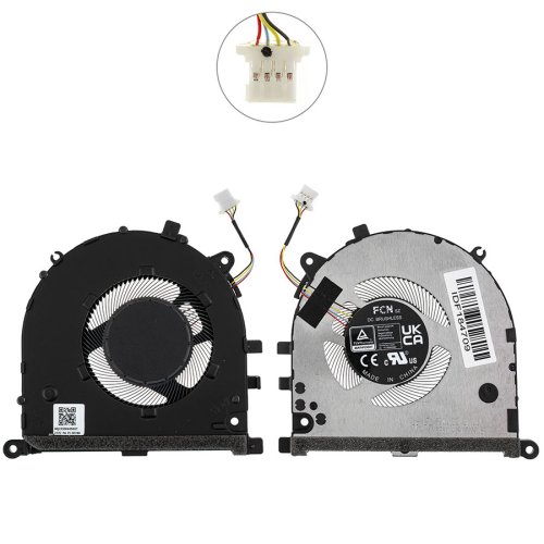 Вентилятор для ноутбука Asus VivoBook K6502HC/K6502HE/K6602HC, 12V Original