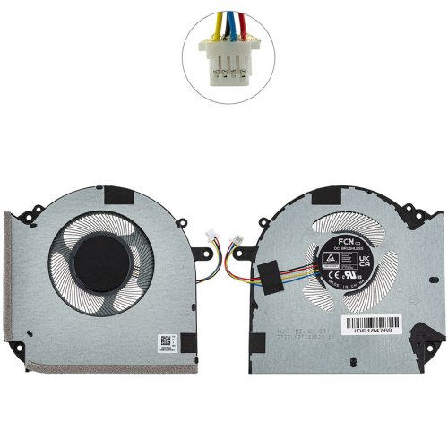 Вентилятор для ноутбука Asus VivoBook K3605VU/K3605VV/K3605ZU 12V Original